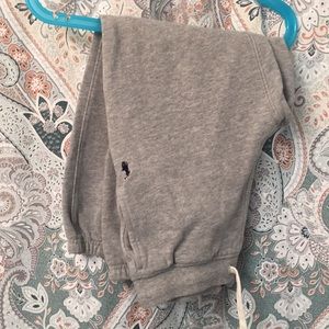 Boys gray polo jogging pants.